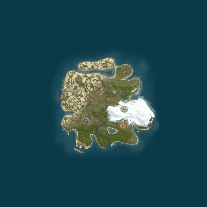 Map of ★ Hazmat Plushy Land ★