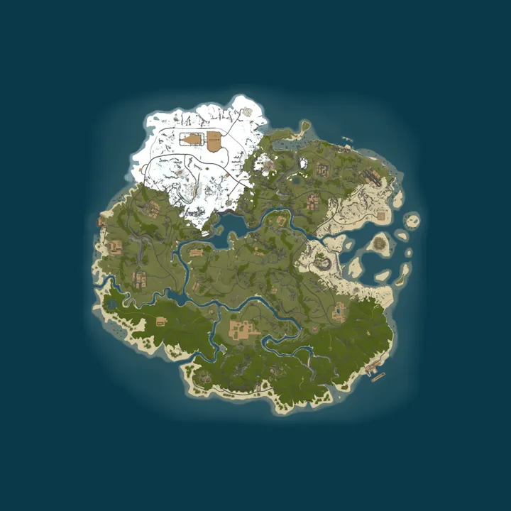 Map of [AU] UndyingLands - Survival - PVE/PVP | Modded | Purge