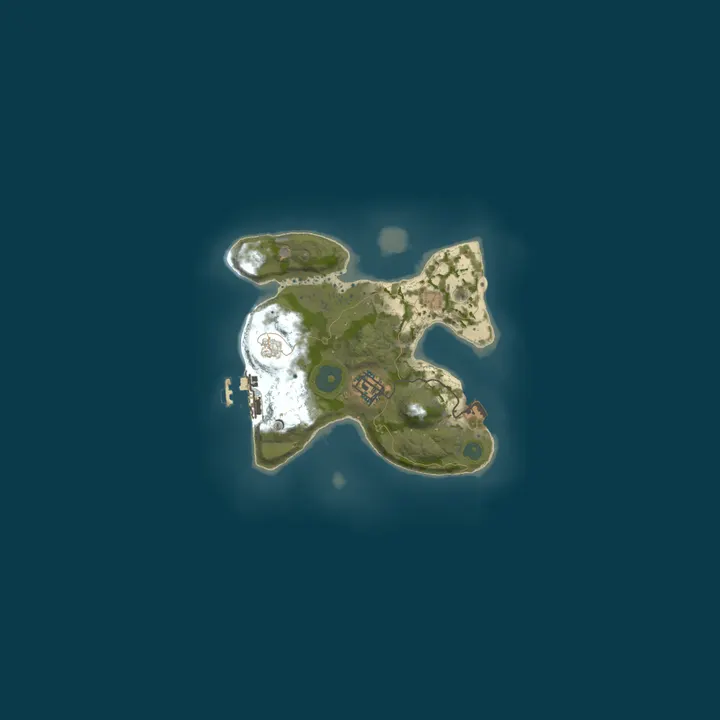 Map of A Survivors Playground