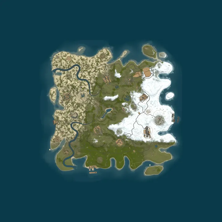 Map of VanillaBeans | No Raid PvP