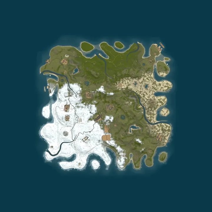 Map of Rusthude Europe Test