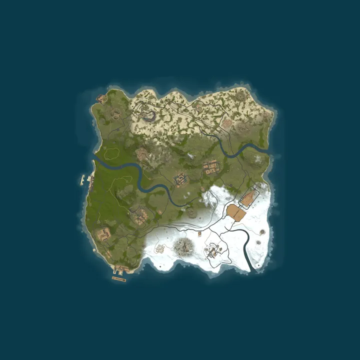 Map of Rusted - BR 2X | Vanilla+ | No BP Wipes