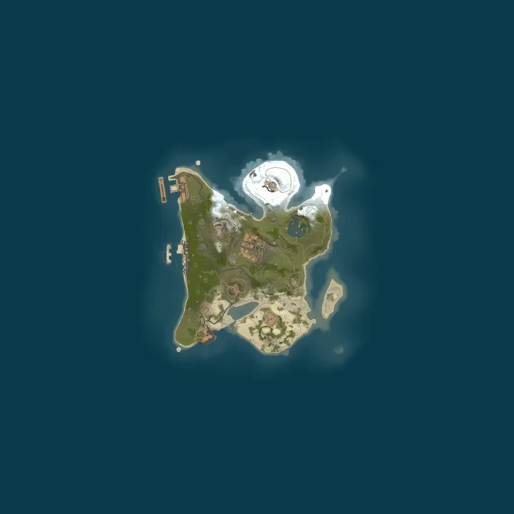 Map of Private Rust Server Do Not Join