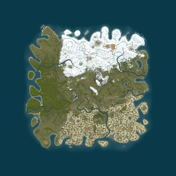 Map of Rusted Pixel Playground |  US Monthly | Main