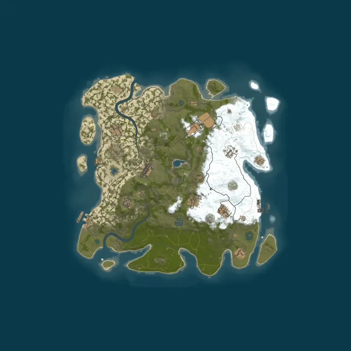 Map of [SEA] Citadel Servers Rust 2x