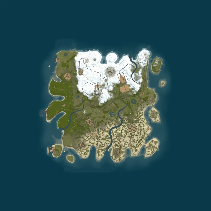Map of NOOBS SOLO 菜鸟独狼｜10.16 11点新开｜原倍周清