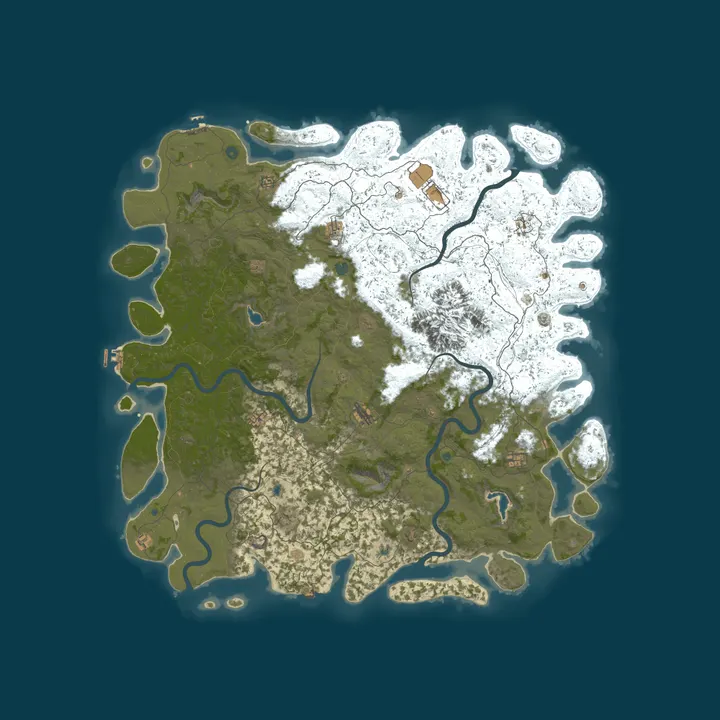 Map of Rusty Bogans with Balls