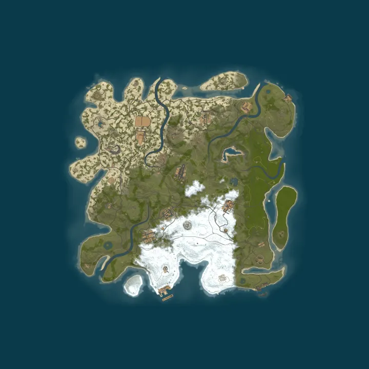 Map of Rusterz.com | Modded 2x Solo vs Server | MAPWIPE 12.10