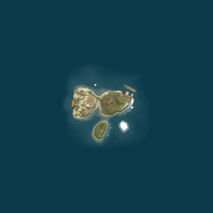 Map of Ilia's Rust | Duo | Small Map