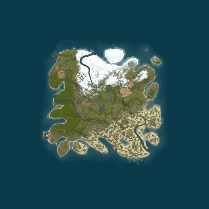 Map of GodlikeHost Server