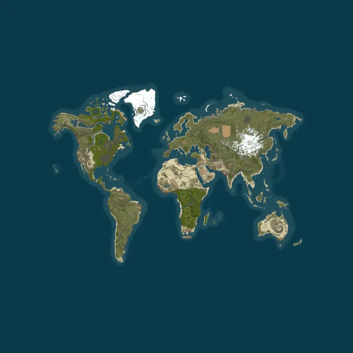 Map of Rustinction Staging