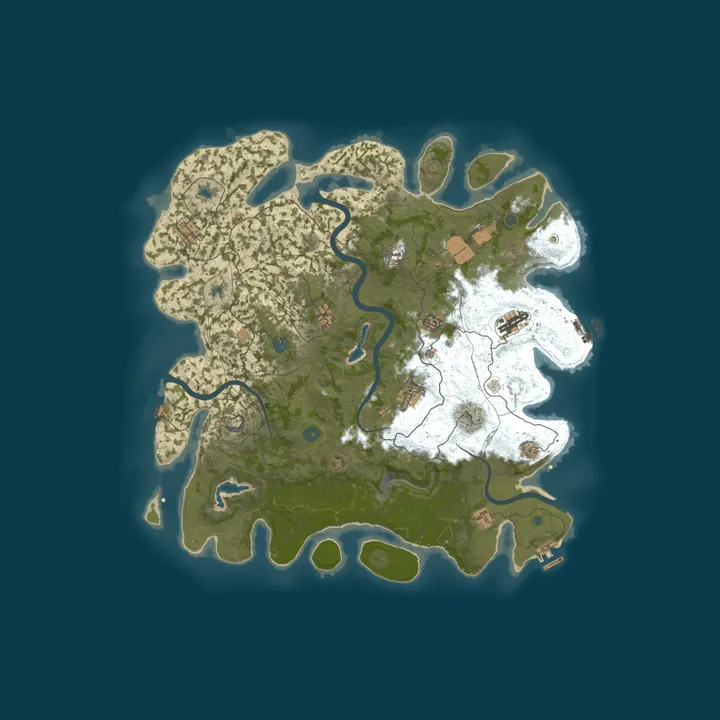 Map of OGA Games Solo