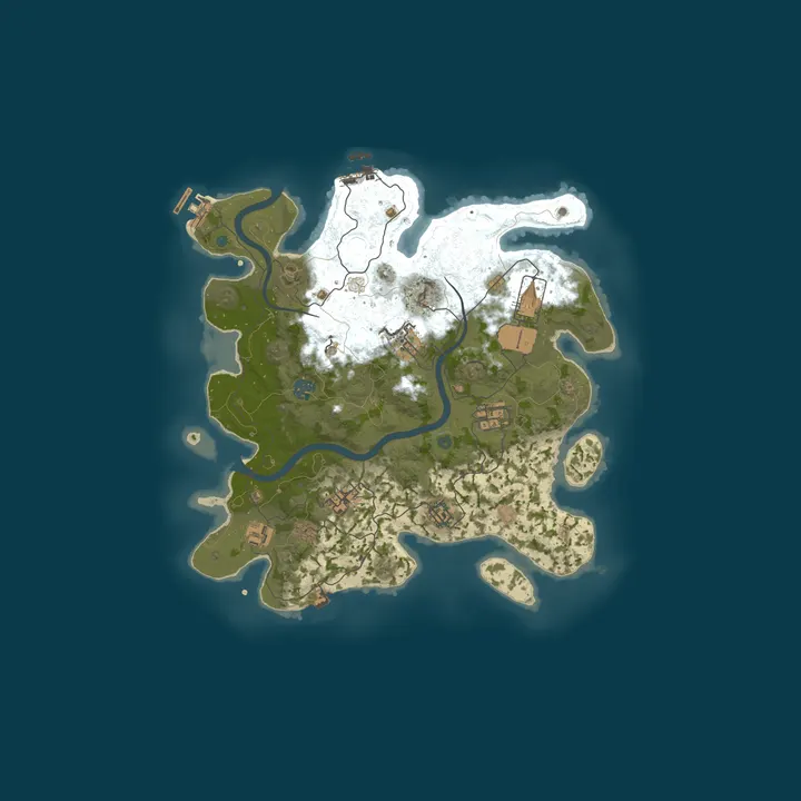 Map of RustRiders Trios | Minis | Raidable Bases | BP Catchup | No P2W