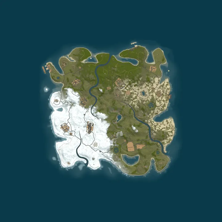 Map of ⚡ NCM RUST X2 [WEEKLY WIPE] ⚡