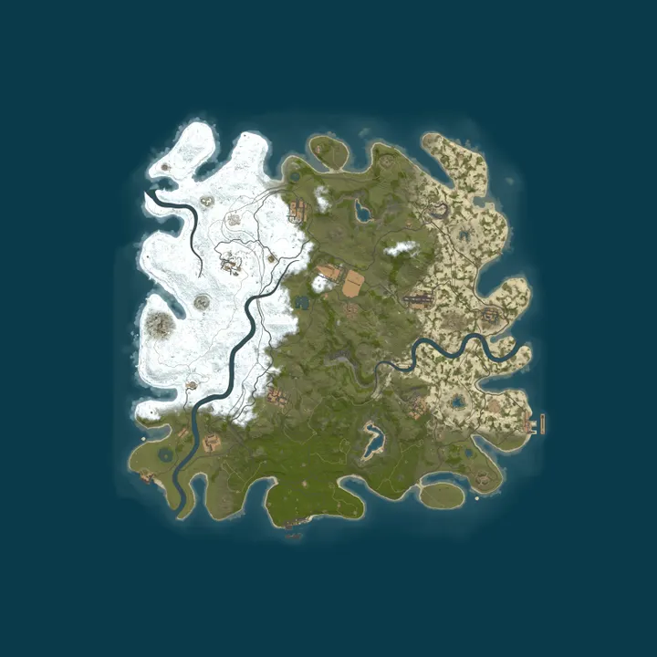 Map of MadRust PVE - Get Achievements