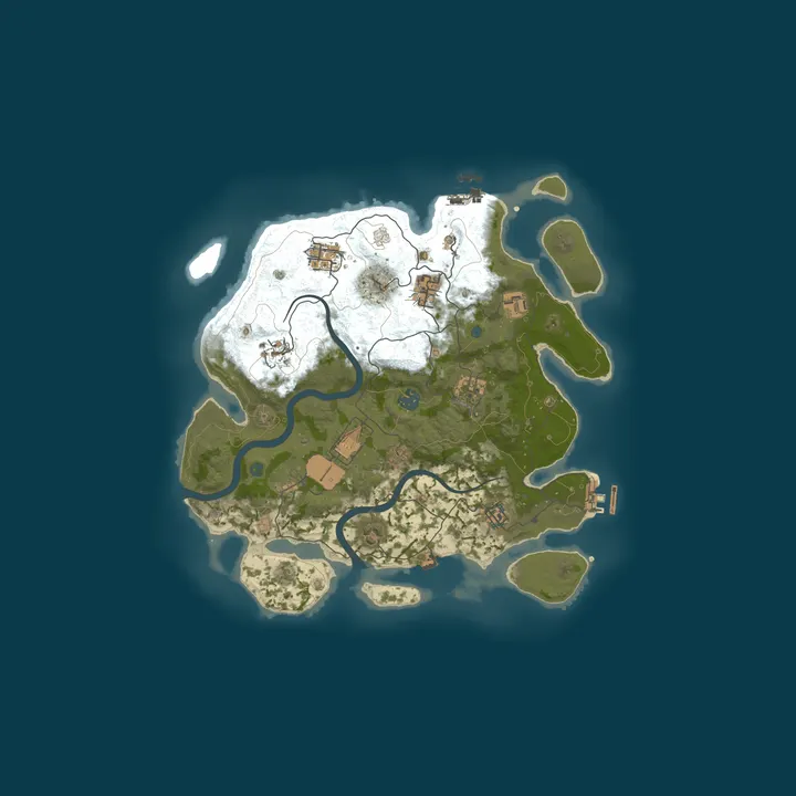 Map of ExiledServers.net - 5x Weekly