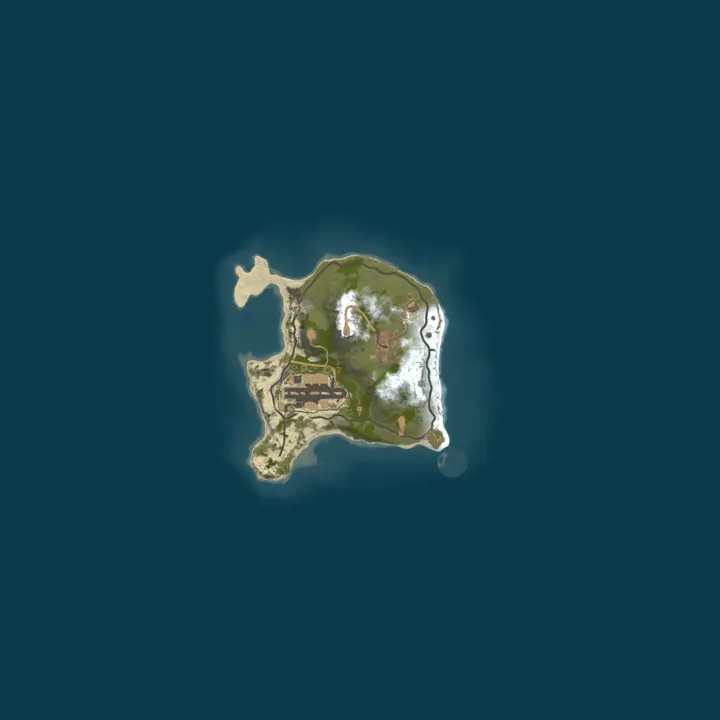 Map of [US] Kams One Grid 3x | Solo/Duo/Trio