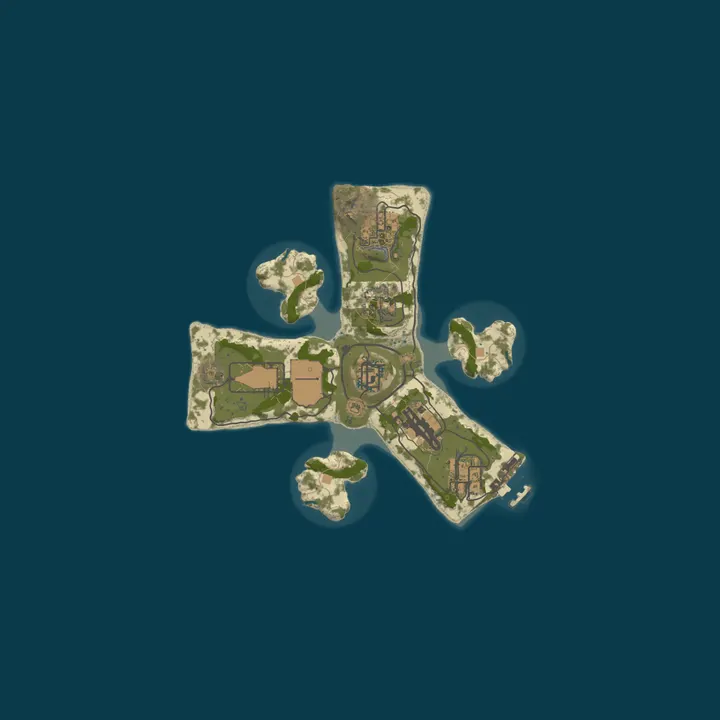 Map of My Untitled Rust Server