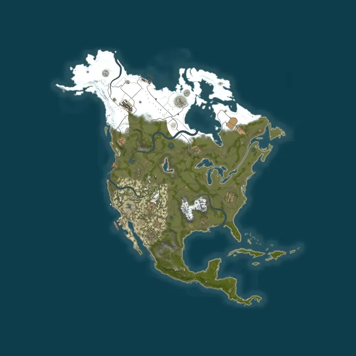 Map of Old Glory | The America Map | 3x PvP | US