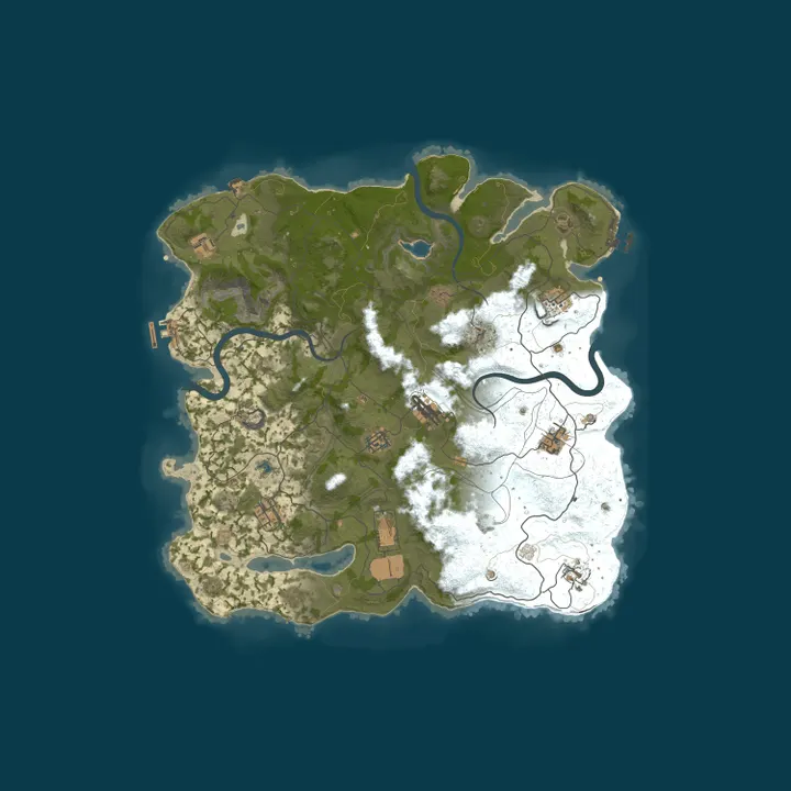 Map of СЕВЕР СИБИРИ