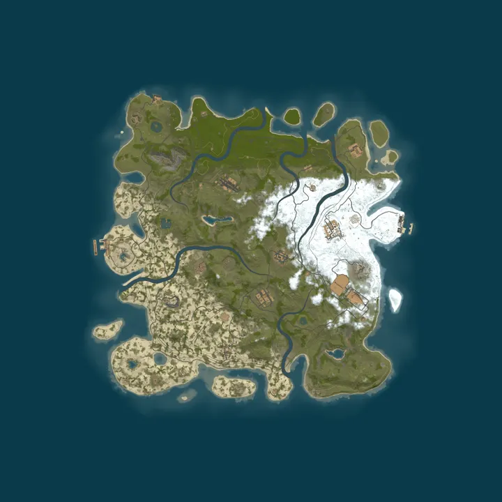 Map of  末日仙途|死亡不掉|玩家数据一年清理一次|免