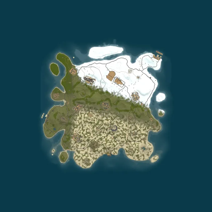 Map of Test Server (Stevious Trio)