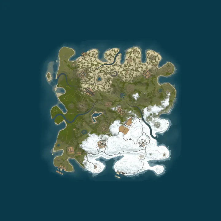 Map of CORDEX NO KOS, SOLO, DUO, TRIO, QUADS