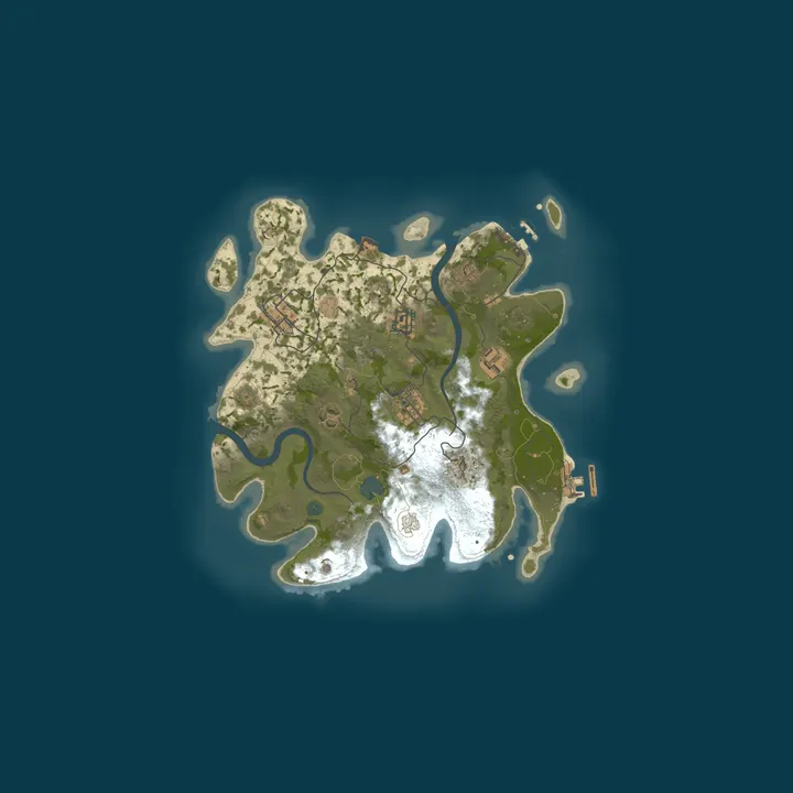 Map of My Untitled Rust Server