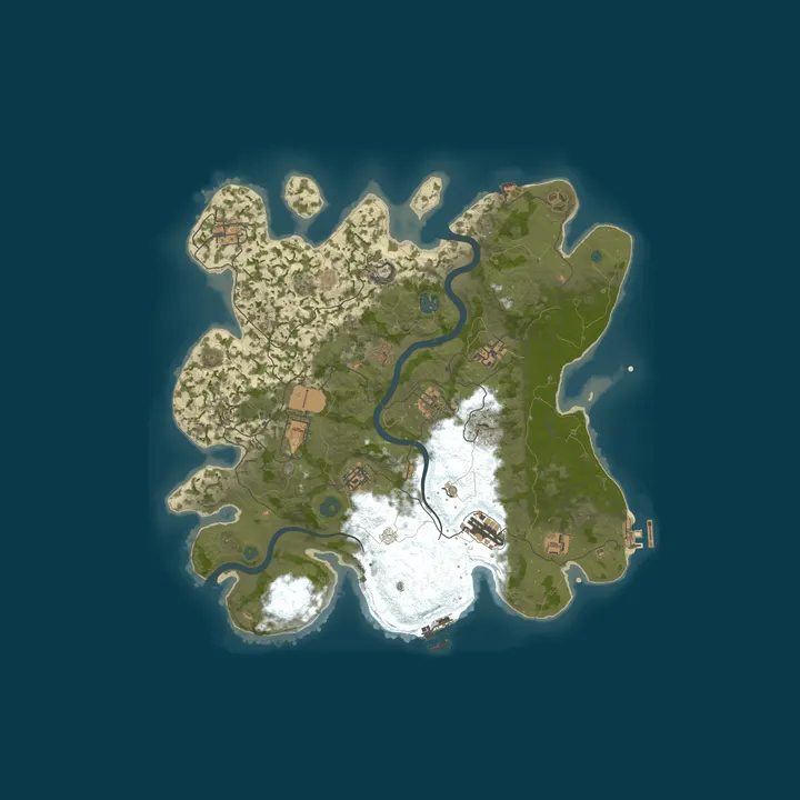 Map of RUSTIGY X2 - Low Upkeep | Mini