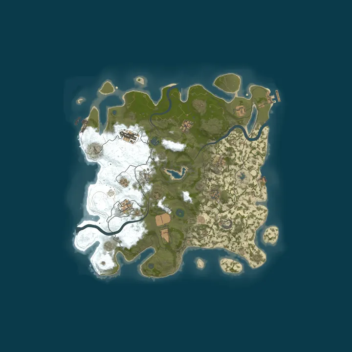 Map of [NA] Outkasts 3x Solo Only Monthly |Low Pop| Mymini |BSKIN| BGR