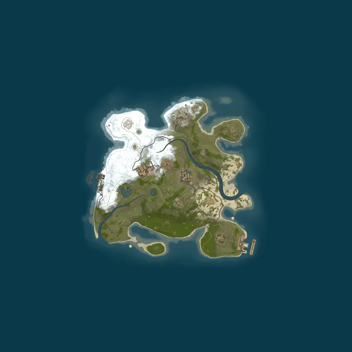 Map of da boys island