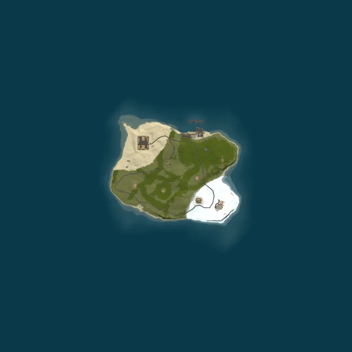 Map of Theos Epic Server Trade Mark