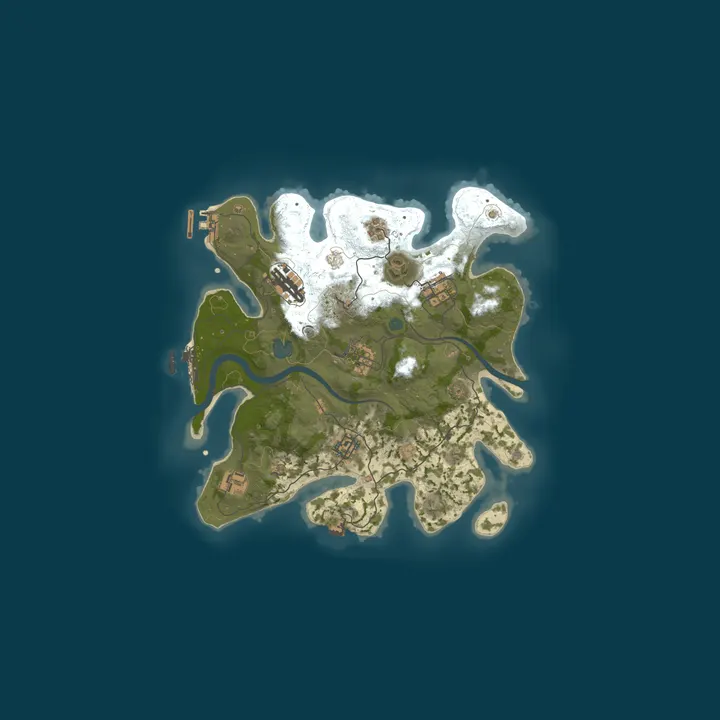 Map of [ESP] Rust España | Vanilla | Mensual | No BP Wipe