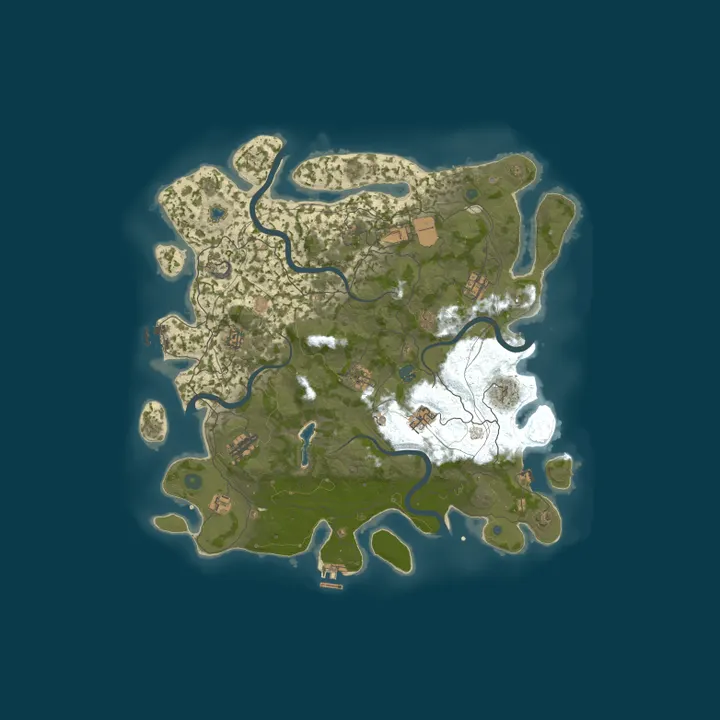 Map of Peropero PvE Server
