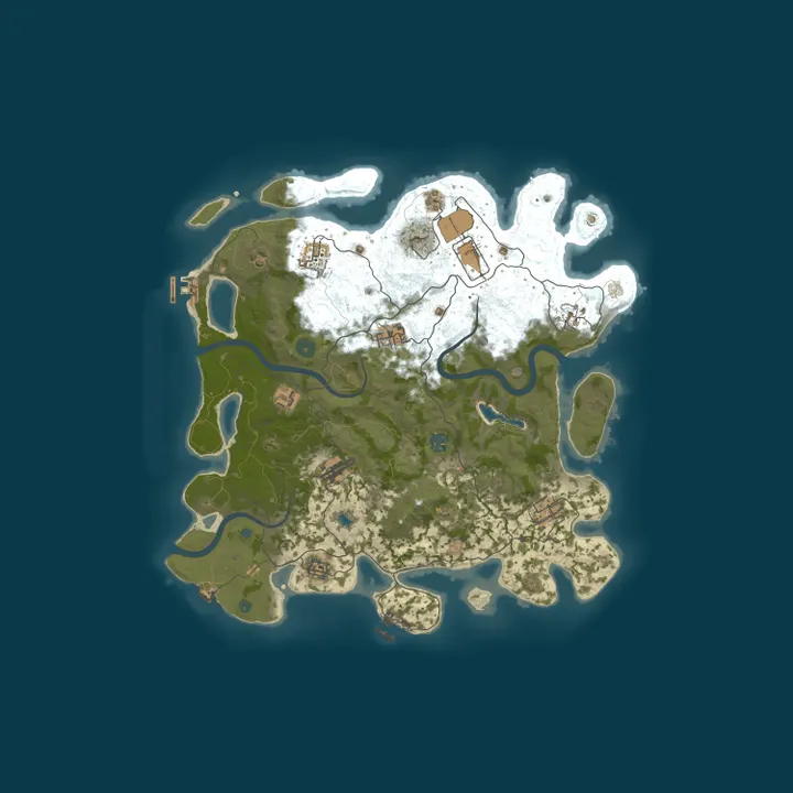 Map of [JP][PVE]Vanillaあなたのサーバー