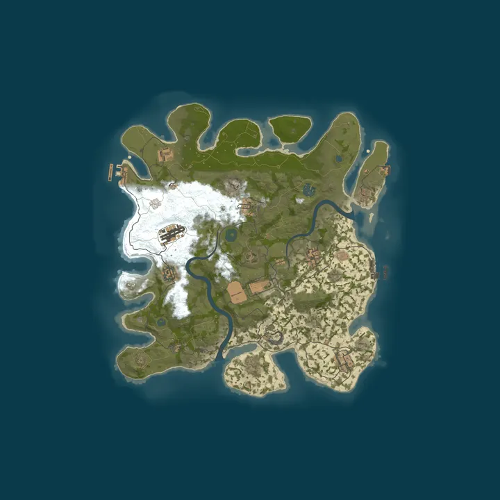 Map of [FR] l'Oasis | Max4 | X2 | Kits