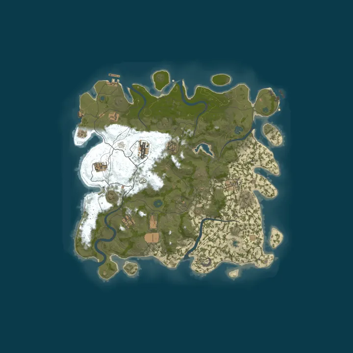 Map of PvE Vanilla