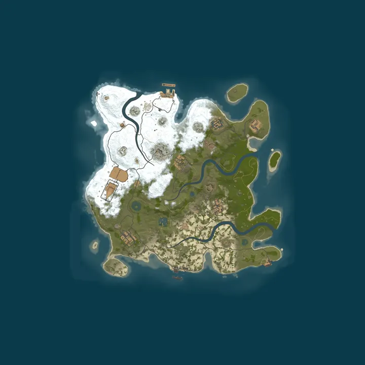 Map of PVE - The Last of Us
