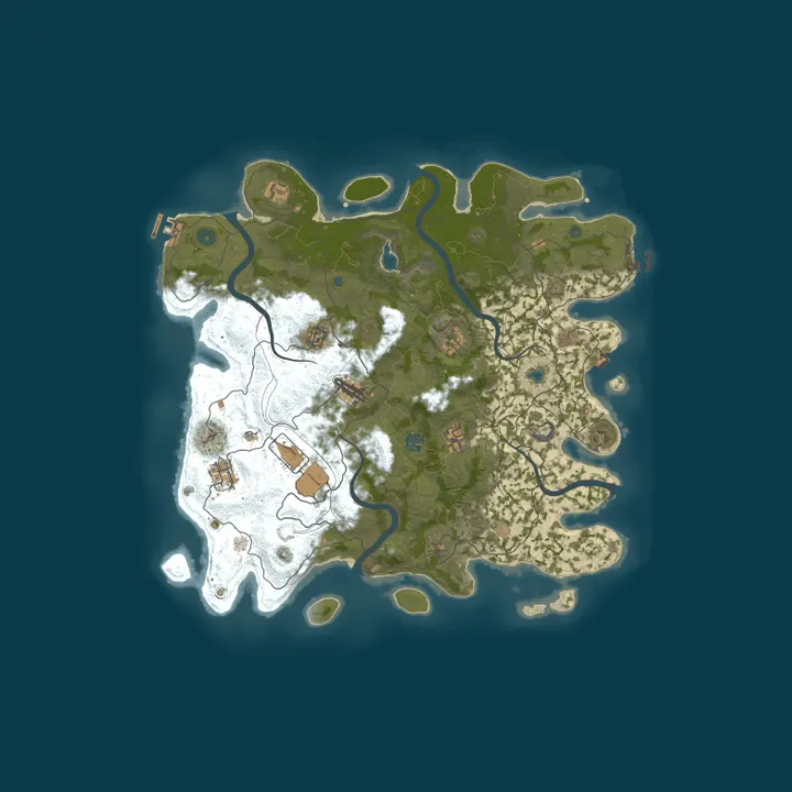 Map of CHARRUA