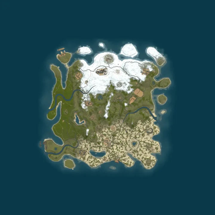Map of isRusty.net [Solo Only] - 3X | Events | Offline Raid Protection