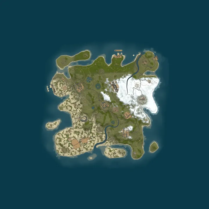 Map of [FR/EU] RUSTHAVOC | X100 | Kits • TP • InstaCraft
