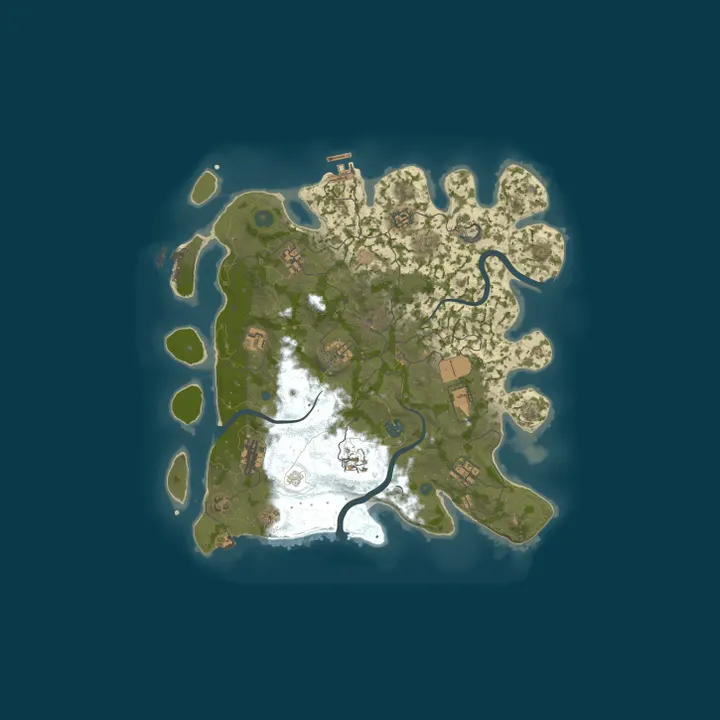 Map of Fox PvE SMALL 2X Vanilla+ FR|PT|ES|CH|CA|BE