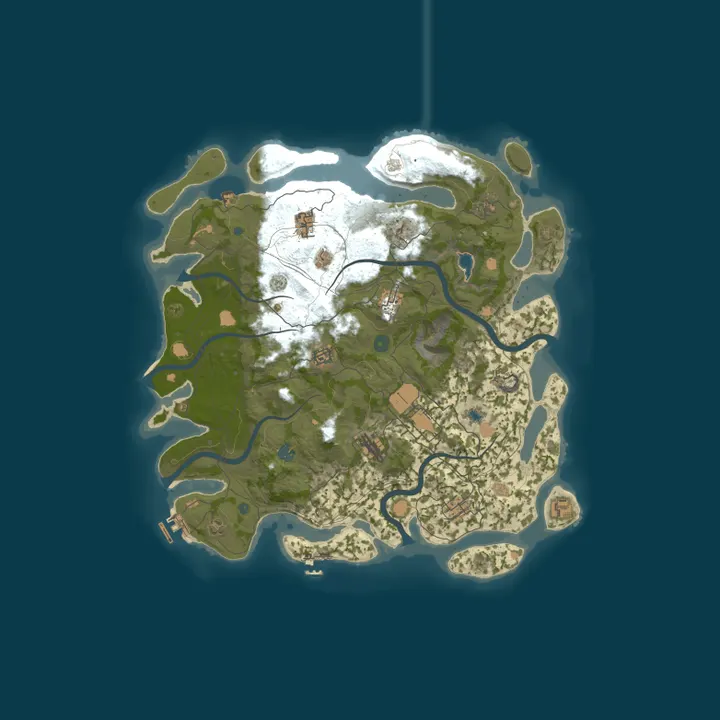 Map of Castaway - 10X Test