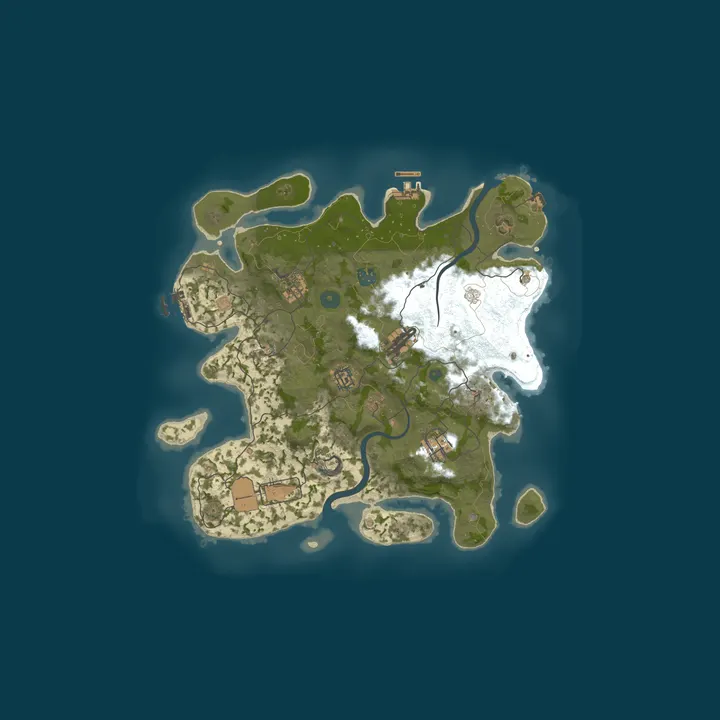 Map of [JP][PvP]またーりなしRUST