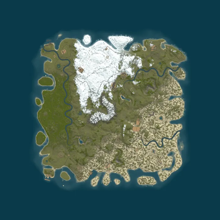 Map of Rust by G-Portal.com