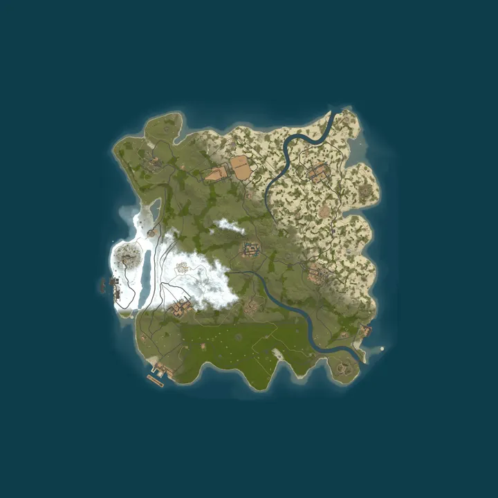 Map of [LATAM] LUNARUST Vanilla | 13/10 Wipe