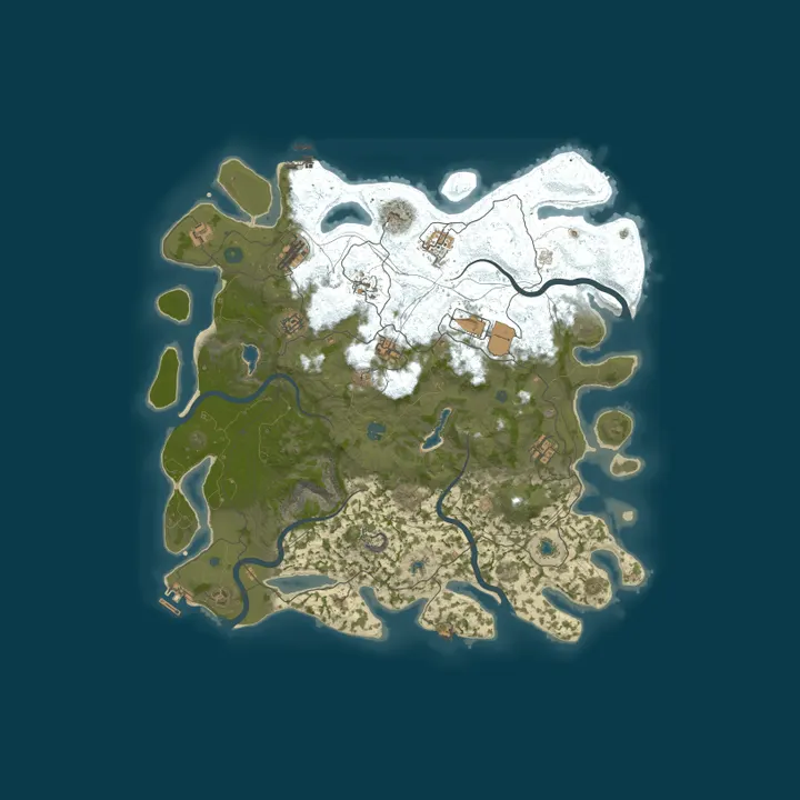 Map of [EU] SKRT 50X Main No BPs [Loot+/Kits] WIPED NOW 3/9 [MAX 4]