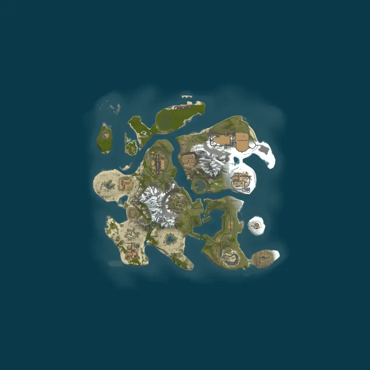 Map of NOR/EU Rusty Looney Tunes PVE