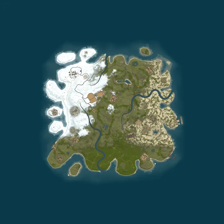 Map of KЛACCИKA X2 | СИБИРЬ | ДЛЯ HOBИЧKOB | 09.10