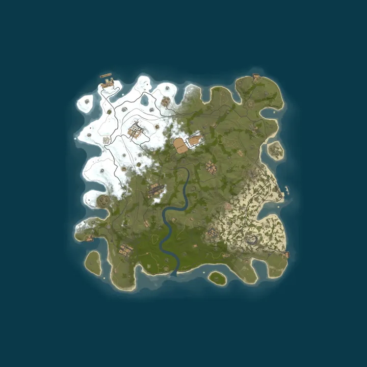 Map of Bestrust Solo/Duo 2x | NEXT FULLWIPE in 23 hours 15.10